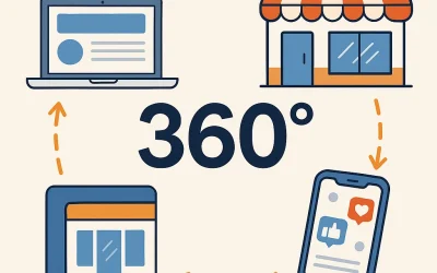 Estrategia digital 360: cómo hacer que tu marca funcione igual de bien en la web, redes y mundo real
